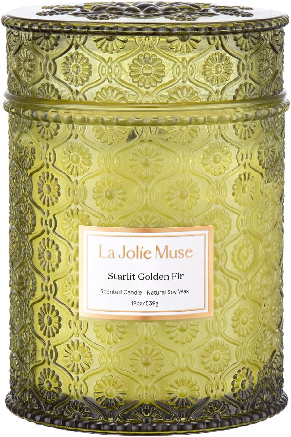 Starlit Golden Fir Luxury Scented Candle, 19 oz product photo