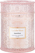 Santal Rose Luxury Scented Candle, 19 oz product photo