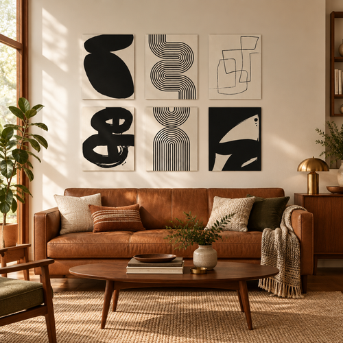 Abstract Line Art Prints lifestyle photo 2
