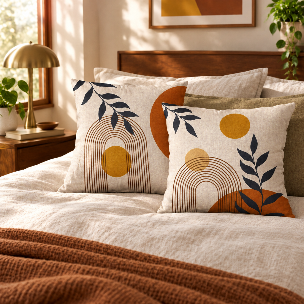 Boho Sun Pillow Covers lifestyle photo 3