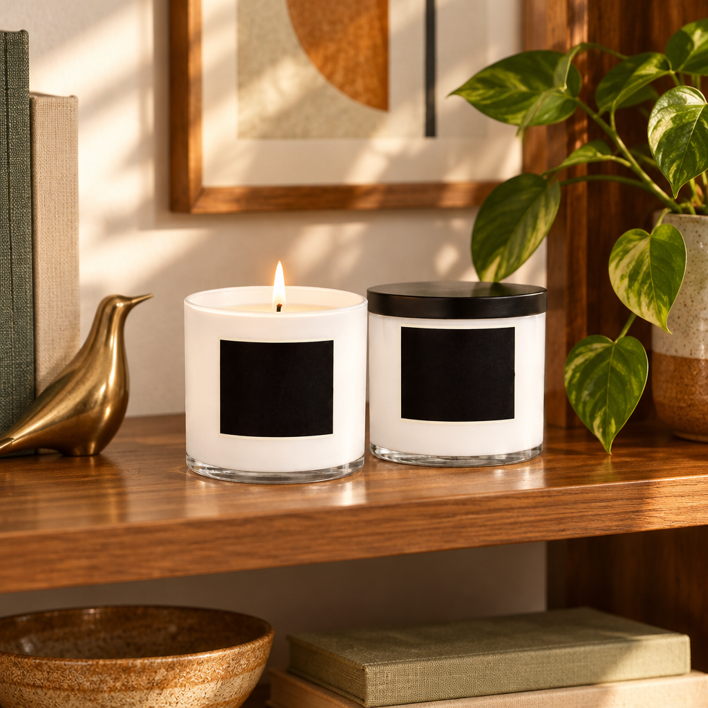 Gardenia Soy Candle Duo lifestyle photo 4