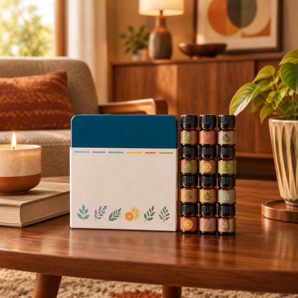 Organic Essential Oils Set for Diffuser lifestyle photo 2