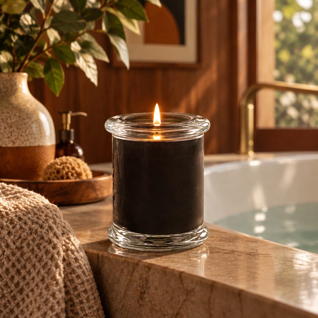 Stonehenge Smoked Cedarwood Scented Candle lifestyle photo 3